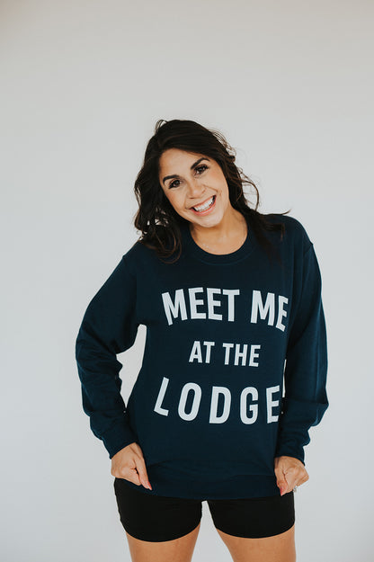 Meet Me At The Lodge Sweatshirt