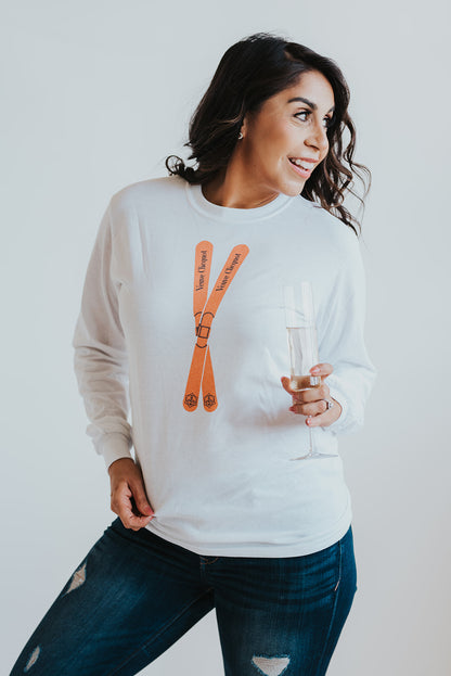 Veuve Ski Long Sleeve Tee