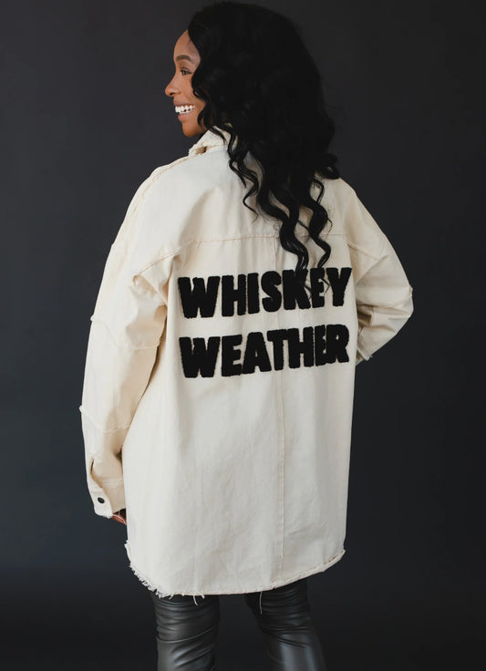 Whiskey Weather Shacket