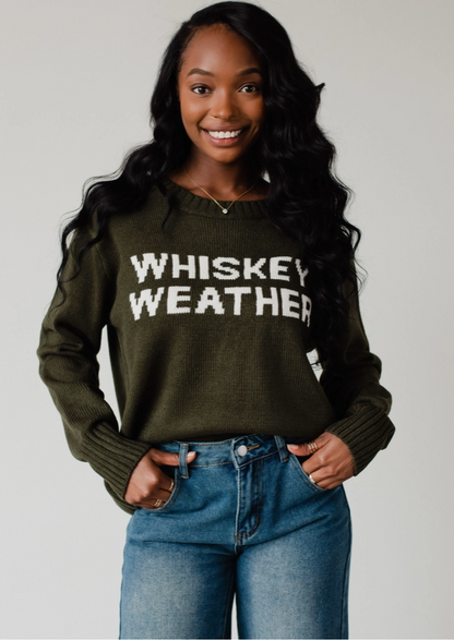 Whiskey Weather Sweater