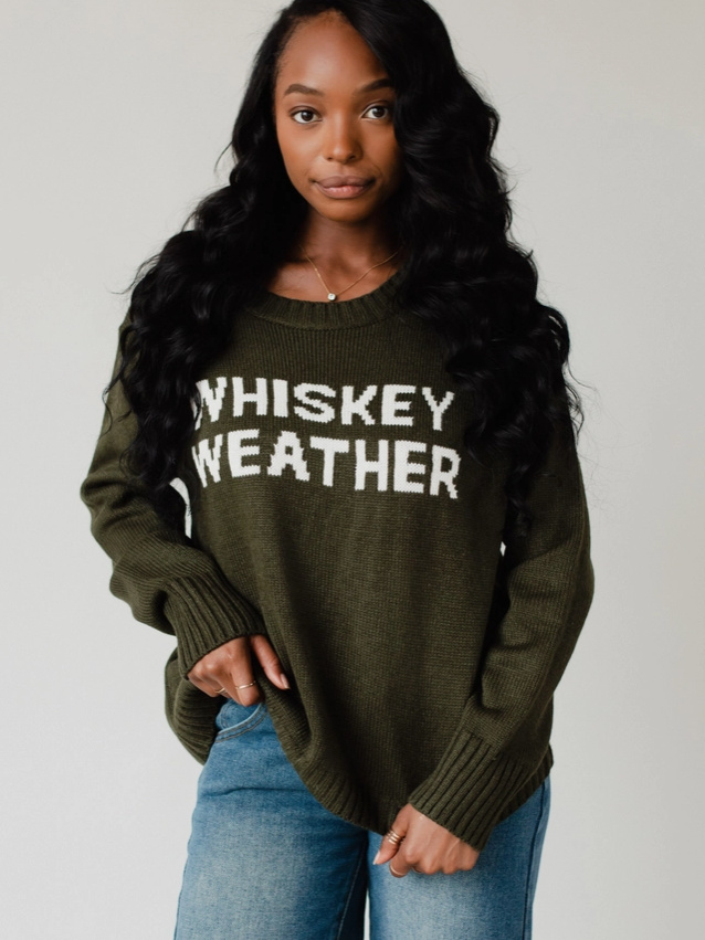 Whiskey Weather Sweater